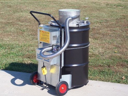 Mobile burn barrel used for compliant destruction
