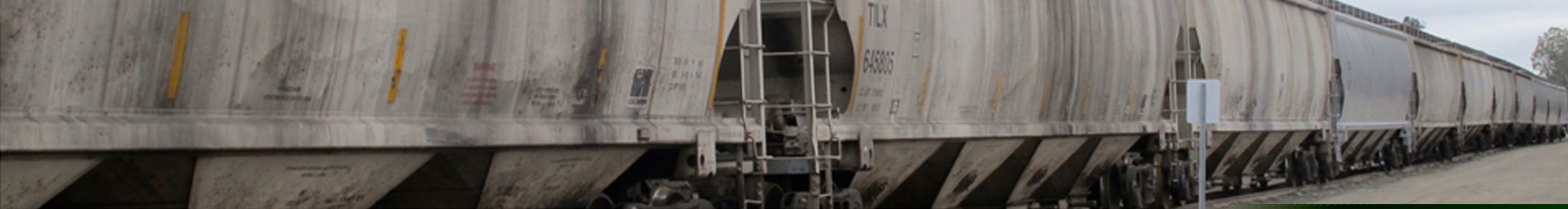 Rail cars used for bulk freight