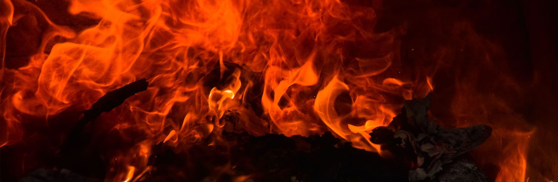 Flame for incineration service