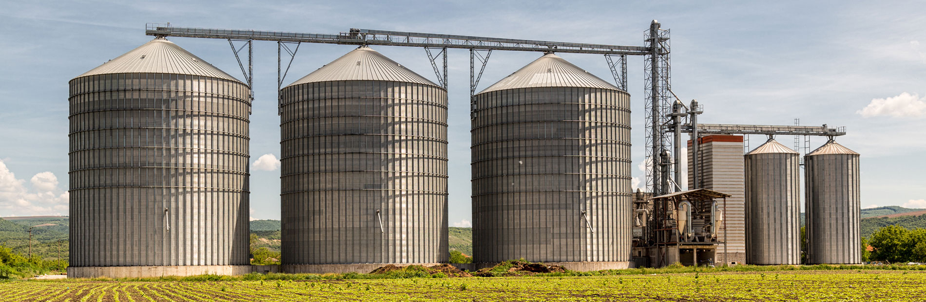 Grain silos